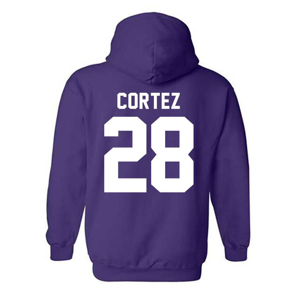 Tarleton State - NCAA Women's Soccer : Sam Cortez - Classic Shersey Hooded Sweatshirt-1