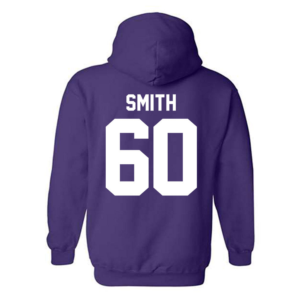 Tarleton State - NCAA Football : Hunter Smith - Classic Shersey Hooded Sweatshirt-1