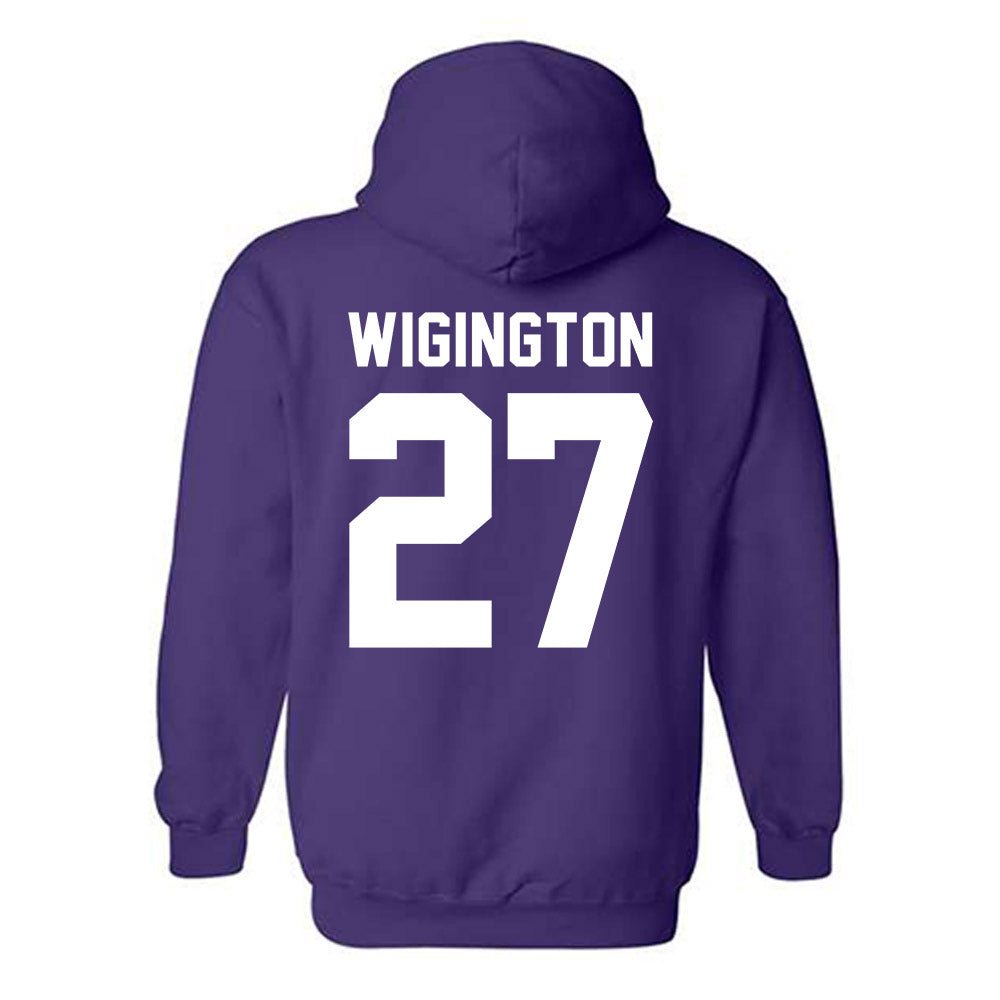 Tarleton State - NCAA Softball : Hailey Wigington - Classic Shersey Hooded Sweatshirt-1