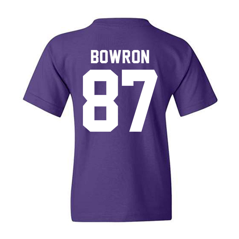 Tarleton State - NCAA Football : Wheeler Bowron - Classic Shersey Youth T-Shirt-1