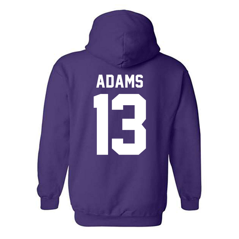 Tarleton State - NCAA Women's Basketball : Gia Adams - Classic Shersey Hooded Sweatshirt-1