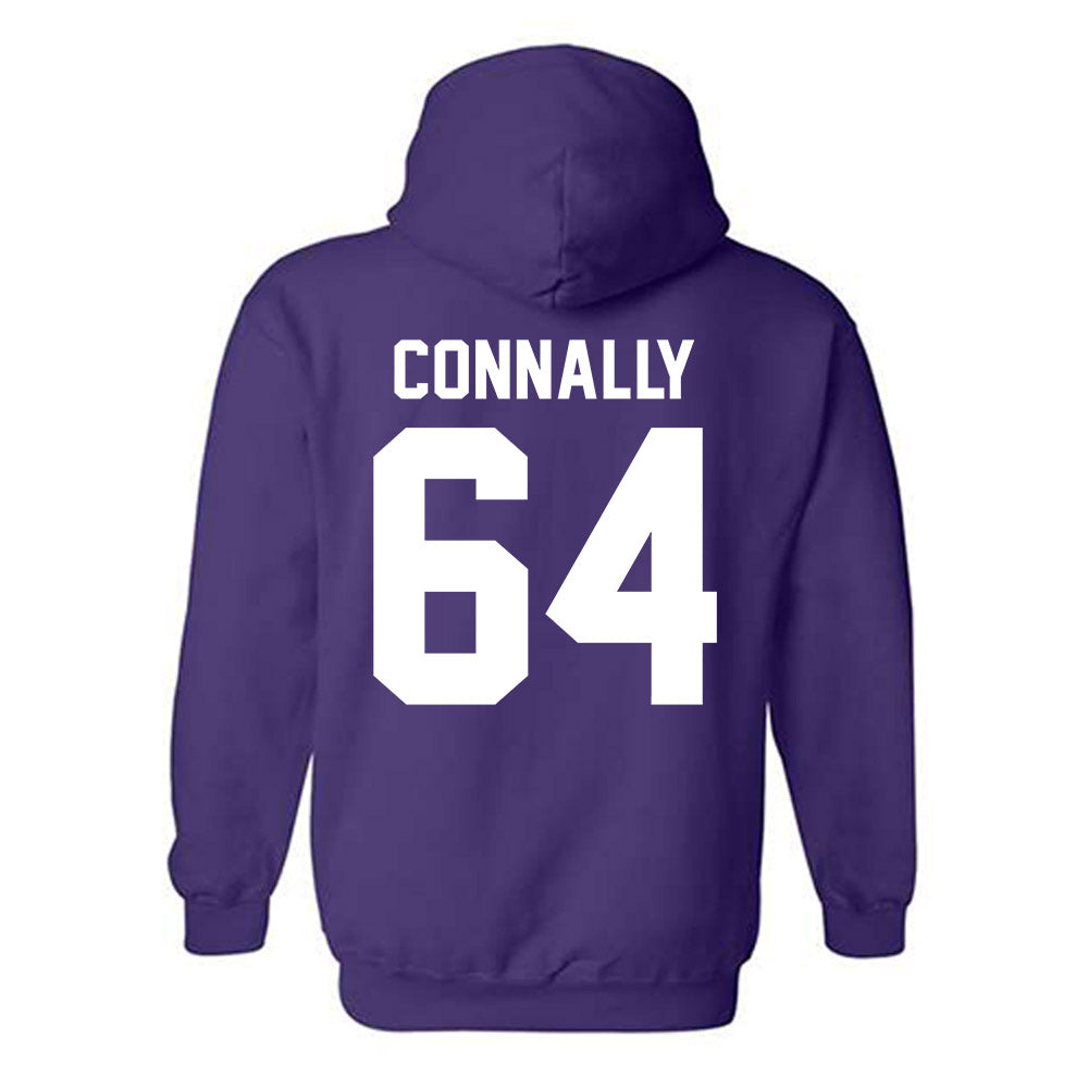 Tarleton State - NCAA Football : Rikter Connally - Classic Shersey Hooded Sweatshirt-1
