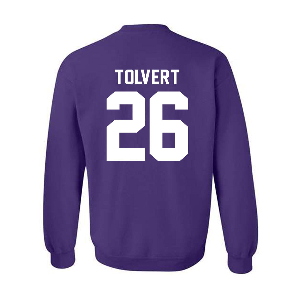 Tarleton State - NCAA Football : Brandon Tolvert - Classic Shersey Crewneck Sweatshirt-1