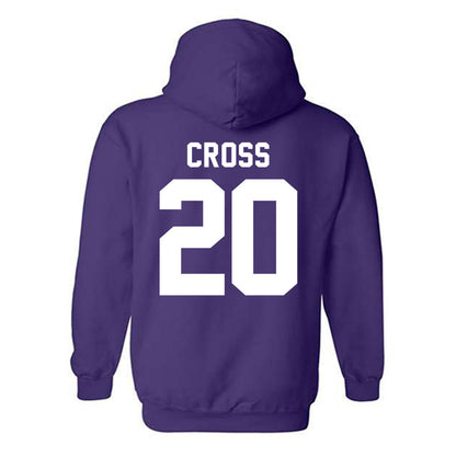 Tarleton State - NCAA Beach Volleyball : Quinn Cross - Classic Shersey Hooded Sweatshirt-1