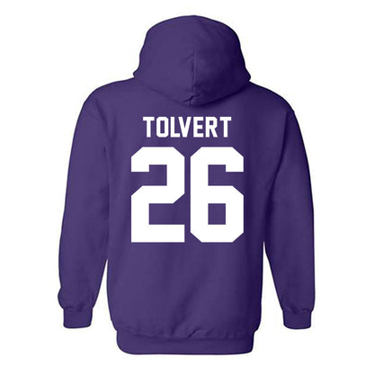 Tarleton State - NCAA Football : Brandon Tolvert - Classic Shersey Hooded Sweatshirt-1