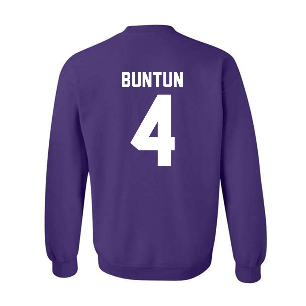 Tarleton State - NCAA Women's Basketball : Nyah Buntun - Classic Shersey Crewneck Sweatshirt-1