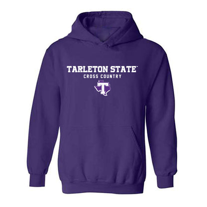 Tarleton State - NCAA Men's Cross Country : Tyler Hedgepeth - Classic Shersey Hooded Sweatshirt-0