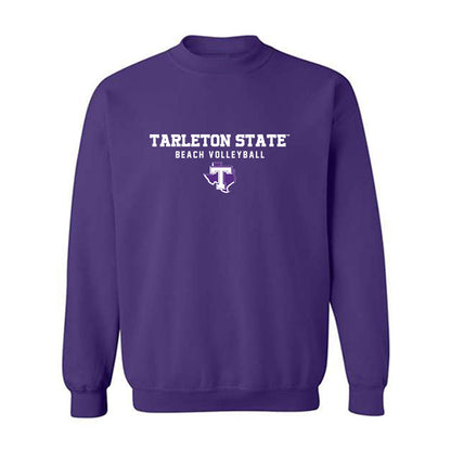 Tarleton State - NCAA Beach Volleyball : Quinn Cross - Classic Shersey Crewneck Sweatshirt-0