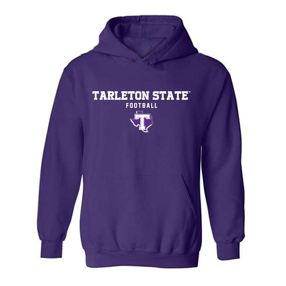 Tarleton State - NCAA Football : Kaden Anderson - Classic Shersey Hooded Sweatshirt-0
