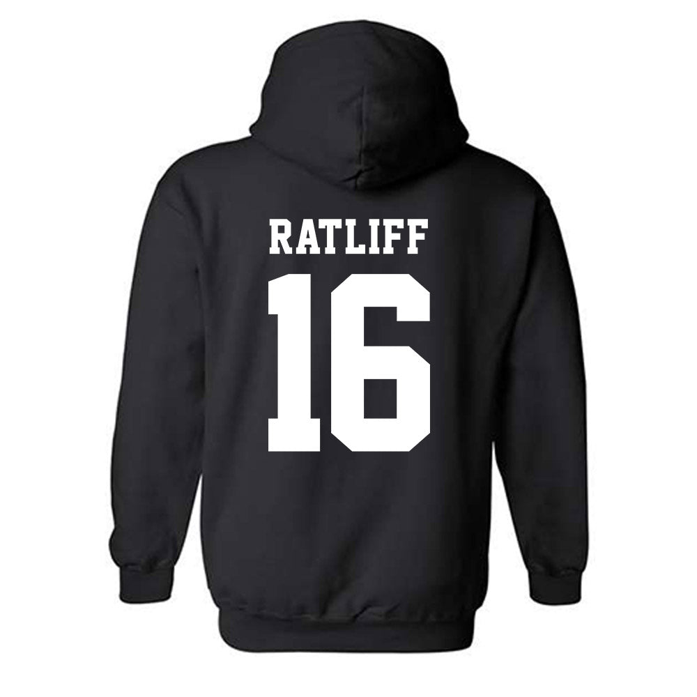 Tarleton State - NCAA Beach Volleyball : Ryder Ratliff - Classic Shersey Hooded Sweatshirt-1