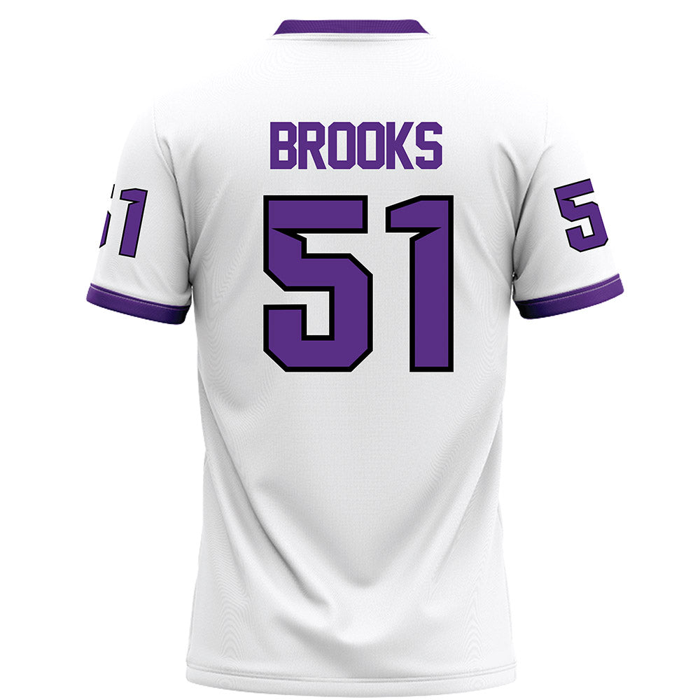 Tarleton State - NCAA Football : Dillon Brooks - White Football Jersey