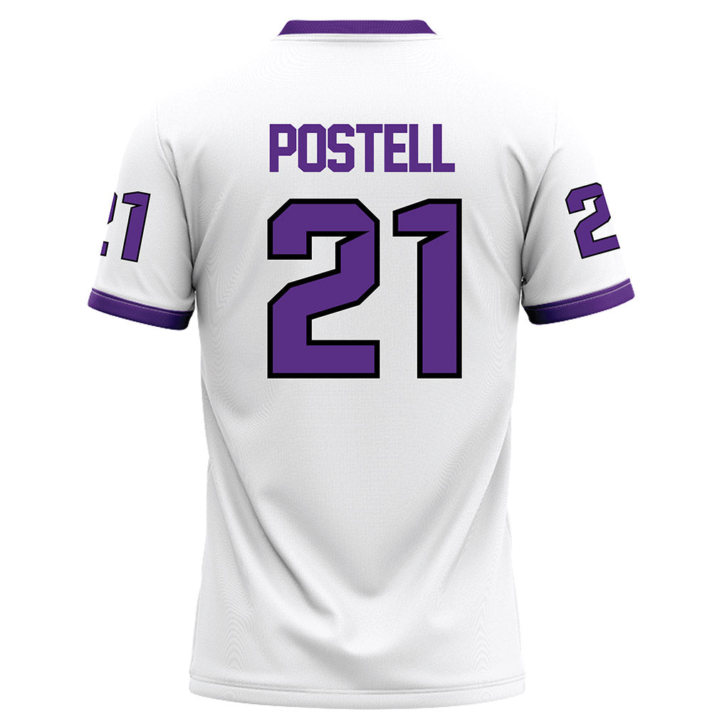 Tarleton State - NCAA Football : Jeremiah Postell - White Football Jersey-1