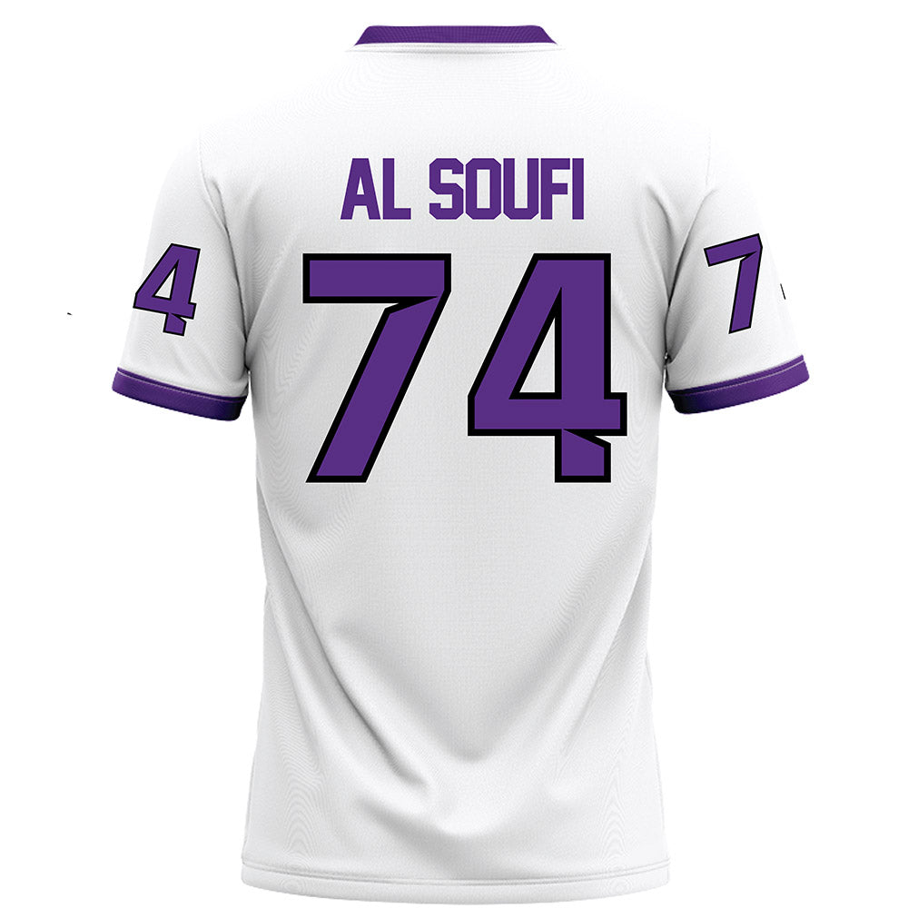 Tarleton State - NCAA Football : Kariem Al Soufi - White Football Jersey