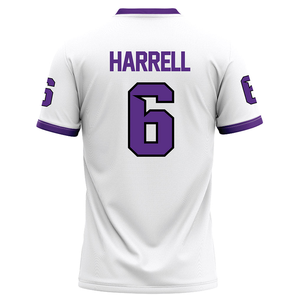 Tarleton State - NCAA Football : Ajai Harrell - White Football Jersey-1