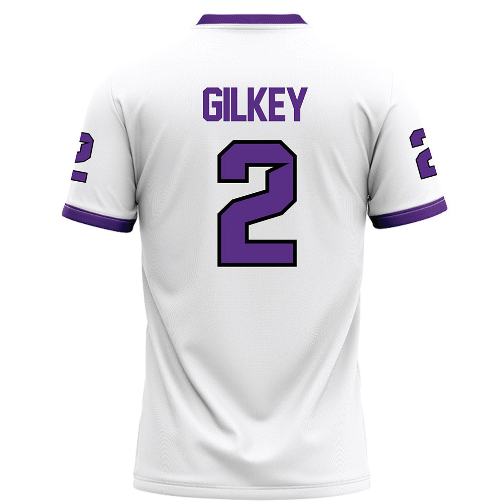 Tarleton State - NCAA Football : Jackson Gilkey - White Football Jersey-1