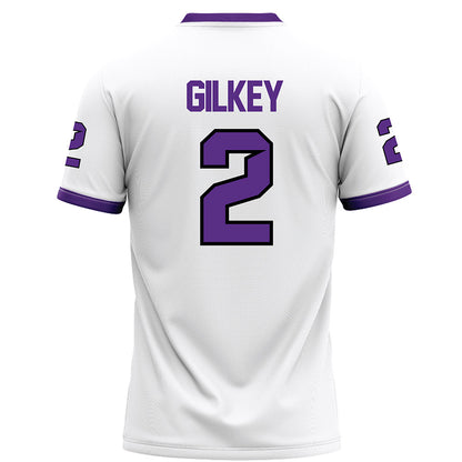 Tarleton State - NCAA Football : Jackson Gilkey - White Football Jersey-1
