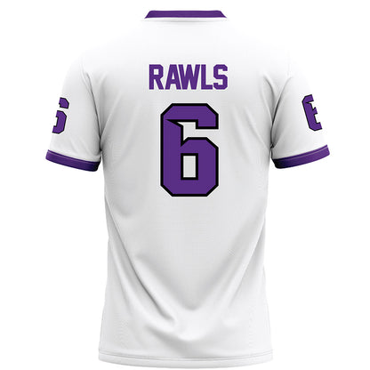 Tarleton State - NCAA Football : Ty Rawls - White Football Jersey
