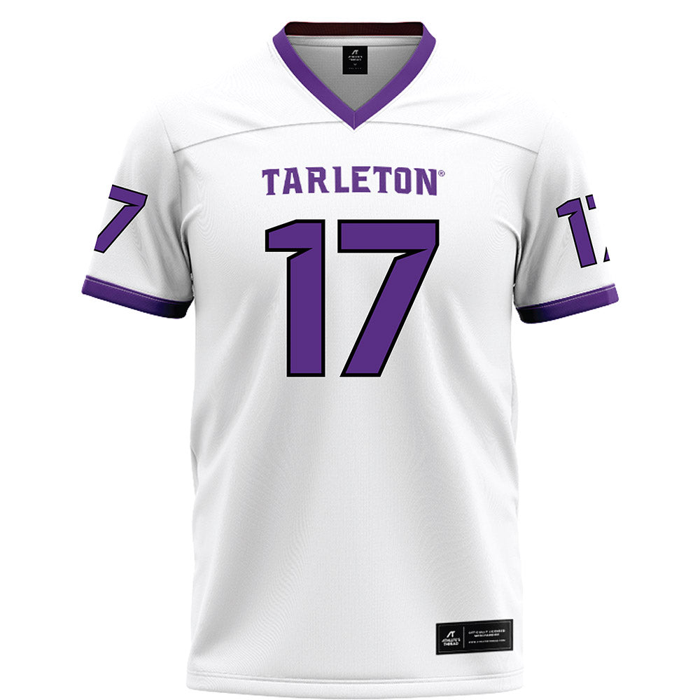 Tarleton State - NCAA Football : Michael Hodge Jr. - White Football Jersey-0