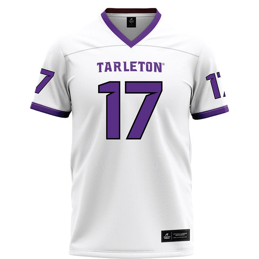 Tarleton State - NCAA Football : Michael Hodge Jr. - White Football Jersey-0