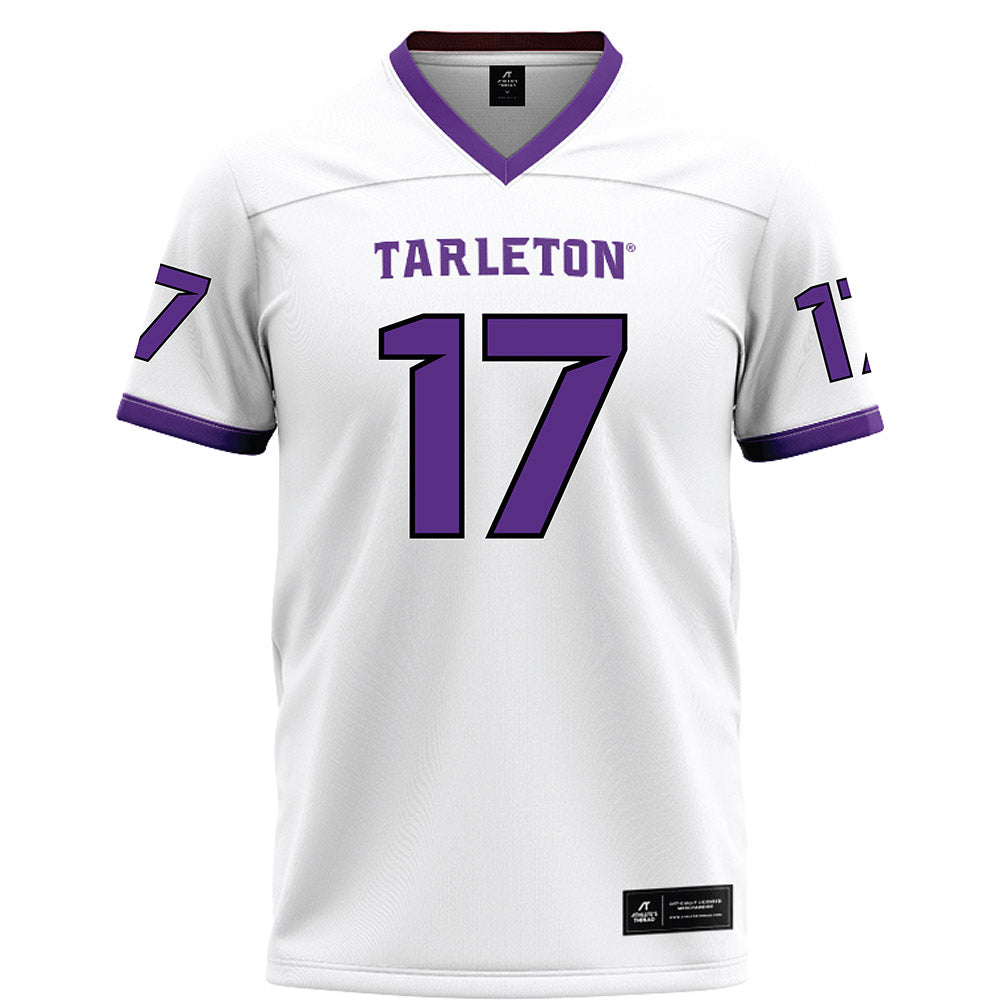 Tarleton State - NCAA Football : Michael Hodge Jr. - White Football Jersey-0