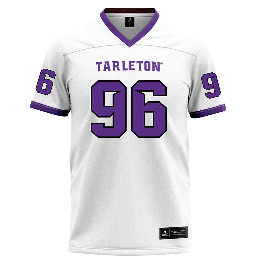 Tarleton State - NCAA Football : Deonte Bryant - White Football Jersey
