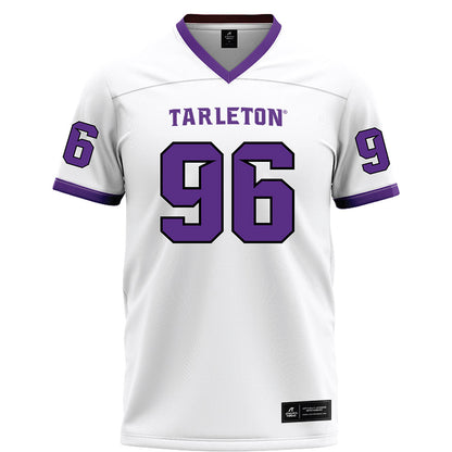 Tarleton State - NCAA Football : Deonte Bryant - White Football Jersey