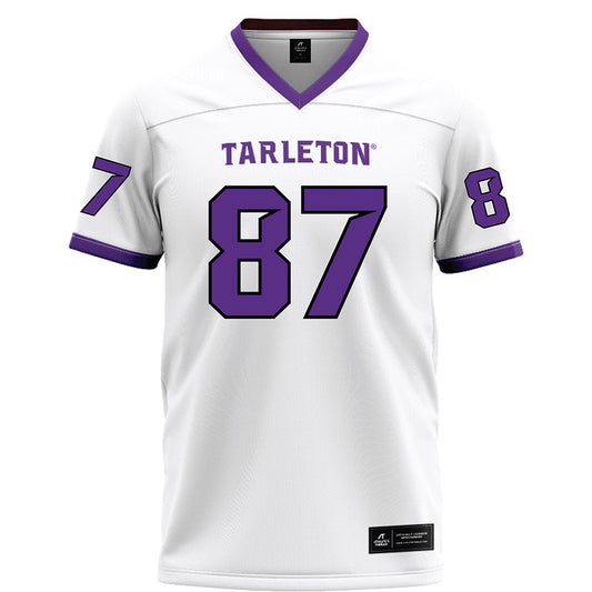 Tarleton State - NCAA Football : Rodrick Weaver Jr - White Football Jersey