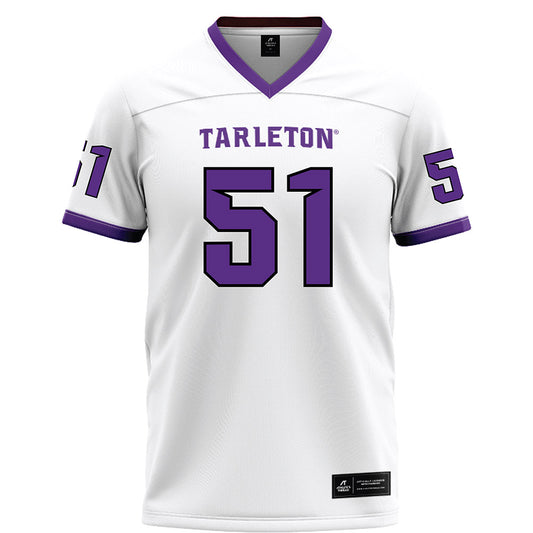 Tarleton State - NCAA Football : Dillon Brooks - White Football Jersey