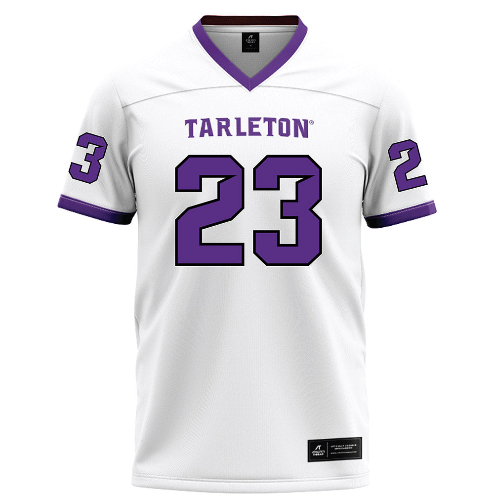 Tarleton State - NCAA Football : Adrian Sargent Jr - White Football Jersey