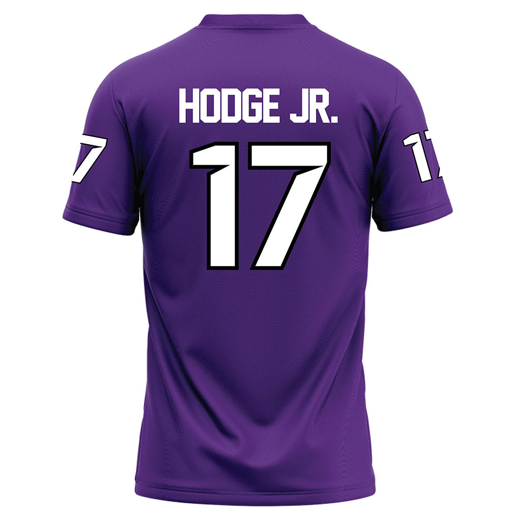 Tarleton State - NCAA Football : Michael Hodge Jr. - Purple Football Jersey-1