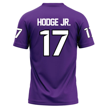 Tarleton State - NCAA Football : Michael Hodge Jr. - Purple Football Jersey-1