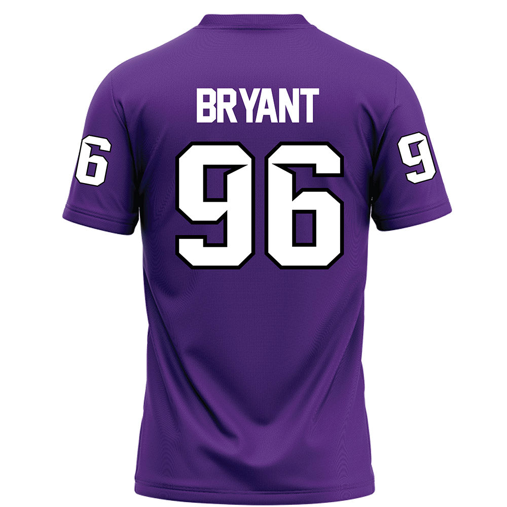 Tarleton State - NCAA Football : Deonte Bryant - Purple Football Jersey