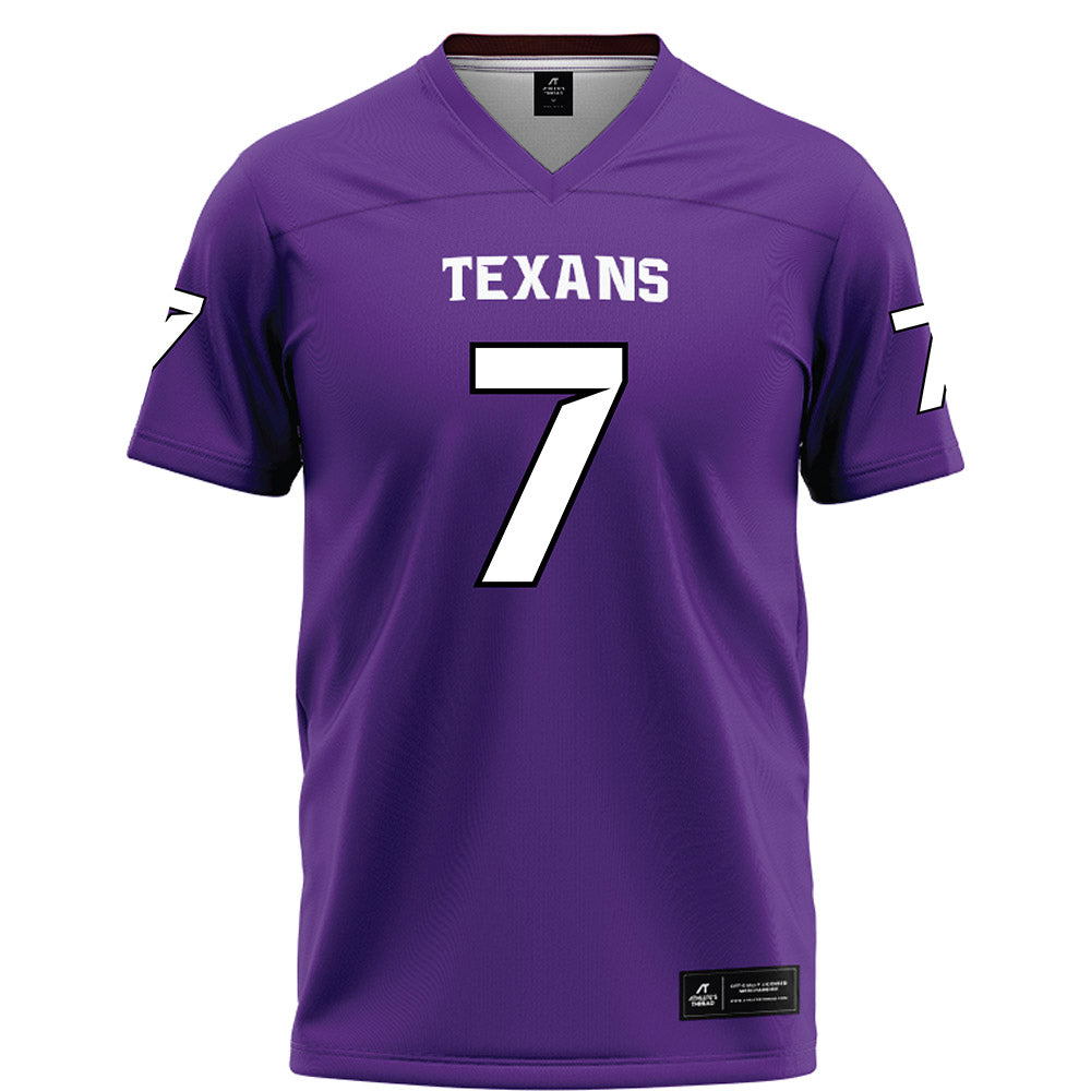 Tarleton State - NCAA Football : Marquis Willis - Purple Football Jersey-0