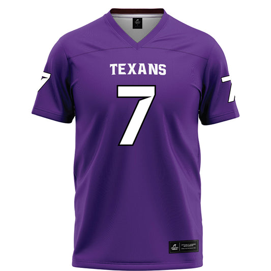 Tarleton State - NCAA Football : Mikey Henderson - Purple Football Jersey