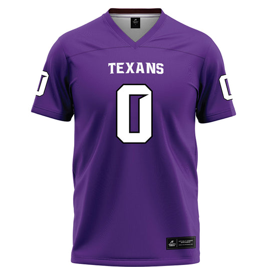 Tarleton State - NCAA Football : Markellus Bass - Purple Football Jersey-0