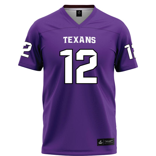 Tarleton State - NCAA Football : Kaden Anderson - Purple Football Jersey-0