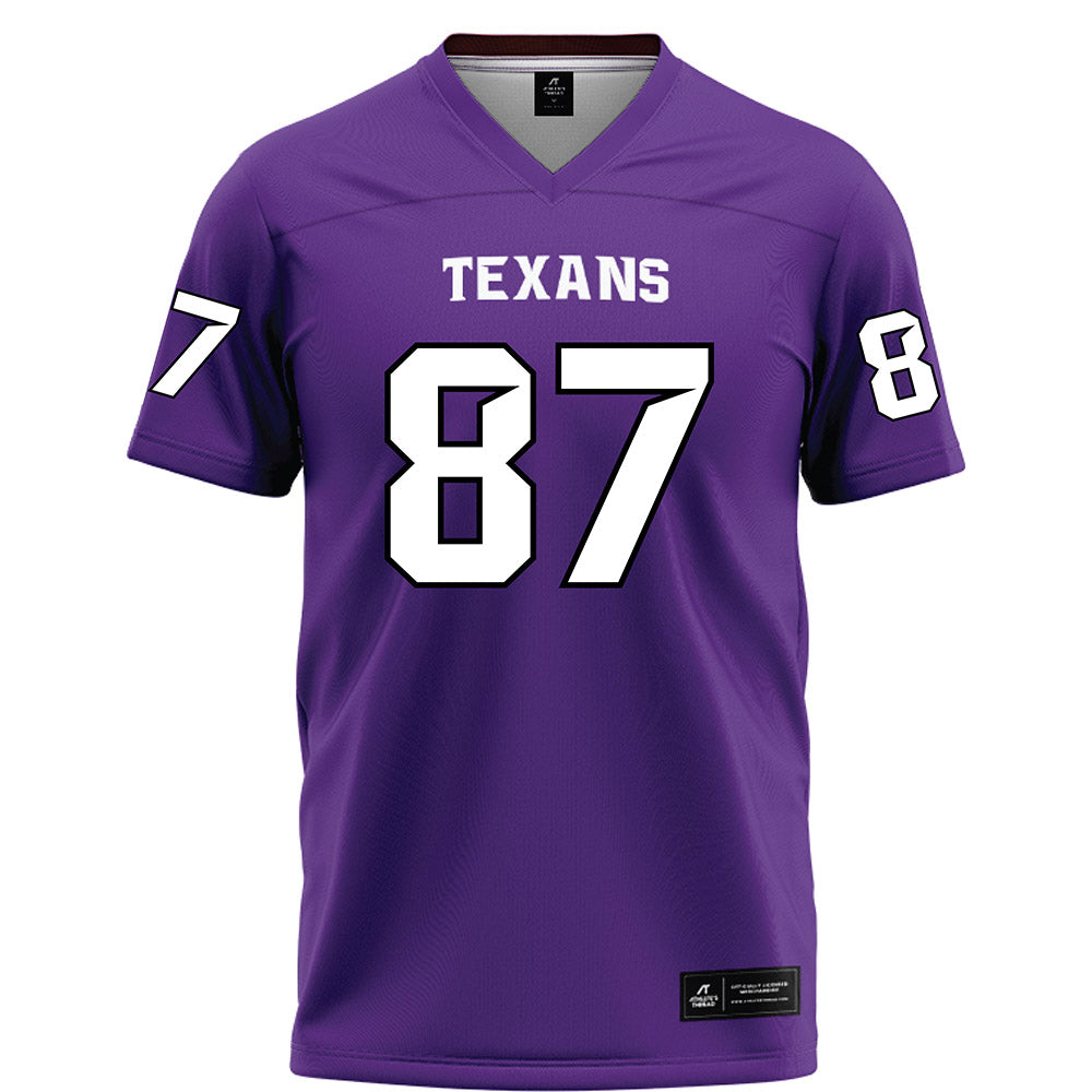 Tarleton State - NCAA Football : Rodrick Weaver Jr - Purple Football Jersey