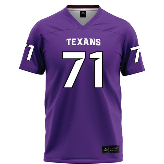 Tarleton State - NCAA Football : Connor Beeman - Purple Football Jersey