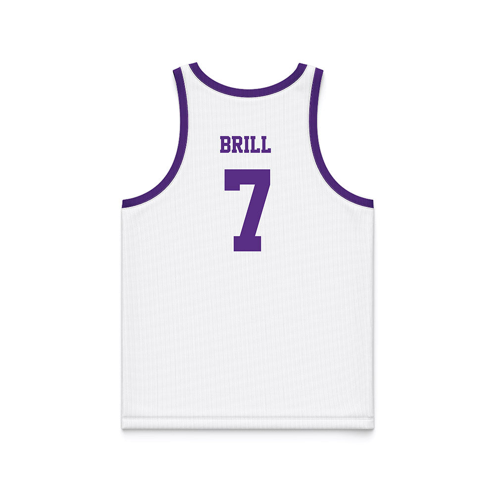 Tarleton State - NCAA Women's Basketball : Jailynn Brill - White Basketball Jersey-1