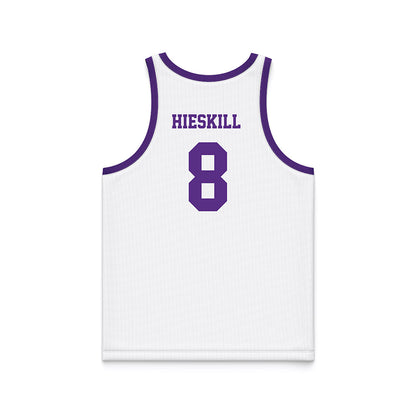Tarleton State - NCAA Women's Basketball : Kristian Hieskill - White Basketball Jersey-1