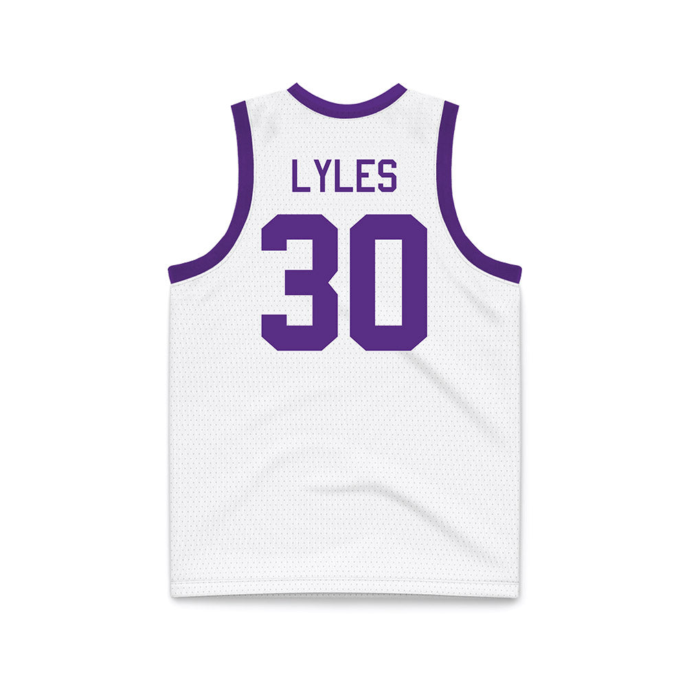 Tarleton State - NCAA Women's Basketball : Caroline Lyles - Purple Basketball Jersey-1