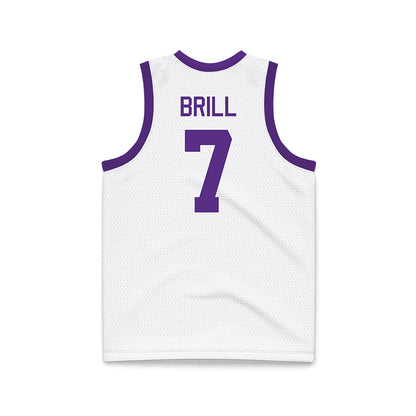 Tarleton State - NCAA Women's Basketball : Jailynn Brill - Purple Basketball Jersey-1