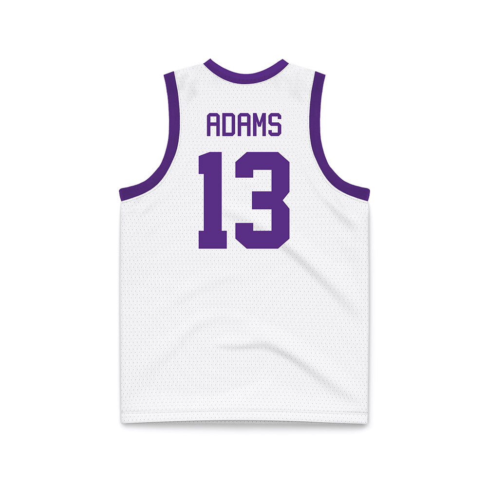 Tarleton State - NCAA Women's Basketball : Gia Adams - Purple Basketball Jersey-1