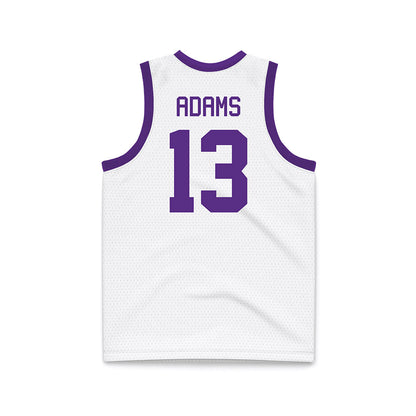 Tarleton State - NCAA Women's Basketball : Gia Adams - Purple Basketball Jersey-1