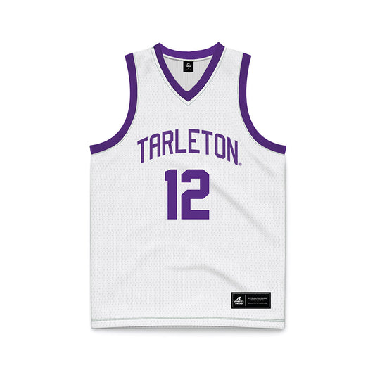 Tarleton State - NCAA Women's Basketball : Grace Booth - Purple Basketball Jersey