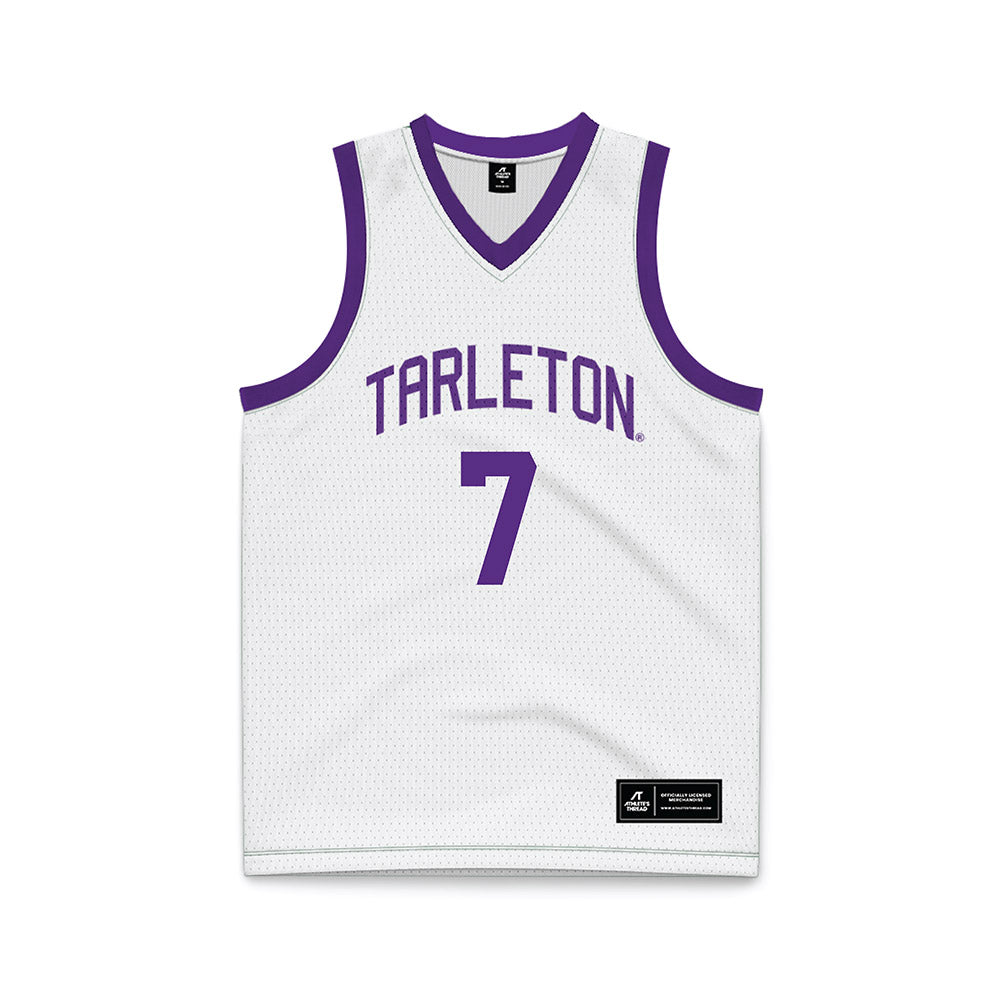 Tarleton State - NCAA Women's Basketball : Jailynn Brill - Purple Basketball Jersey-0