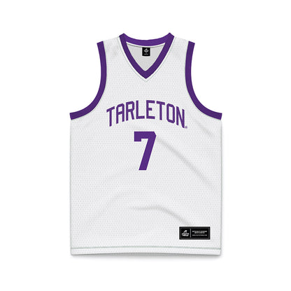 Tarleton State - NCAA Women's Basketball : Jailynn Brill - Purple Basketball Jersey-0