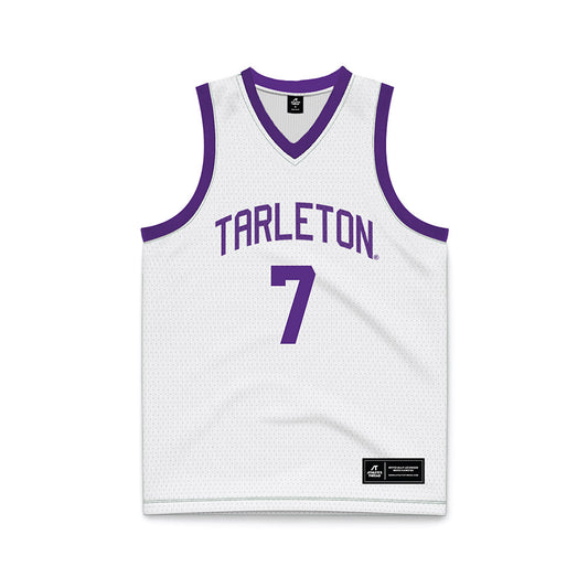 Tarleton State - NCAA Women's Basketball : Jailynn Brill - Purple Basketball Jersey-0
