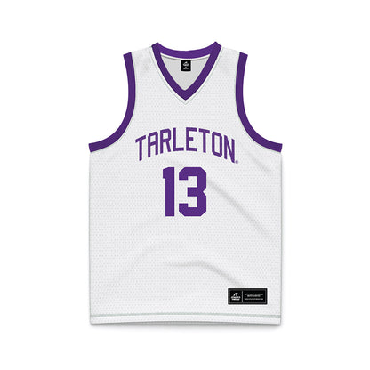 Tarleton State - NCAA Women's Basketball : Gia Adams - Purple Basketball Jersey-0