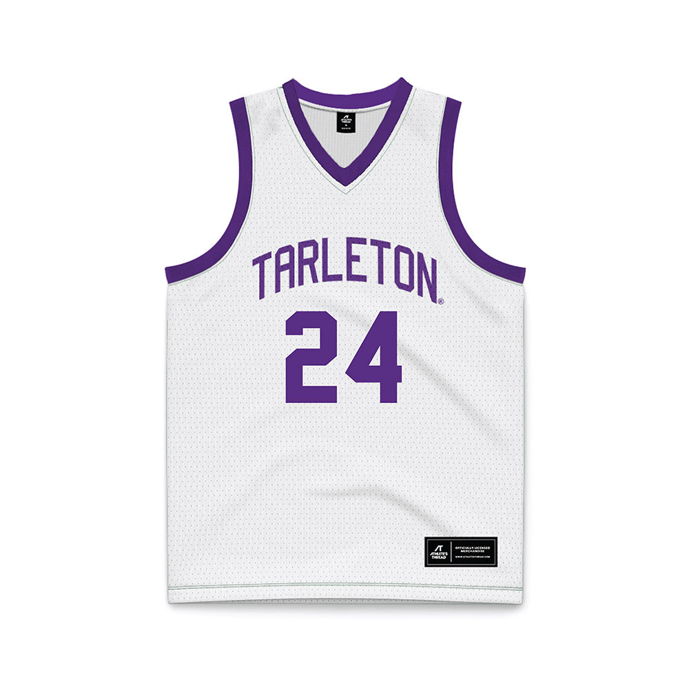 Tarleton State - NCAA Women's Basketball : Jaylynn Perez-Richard - Purple Basketball Jersey-0